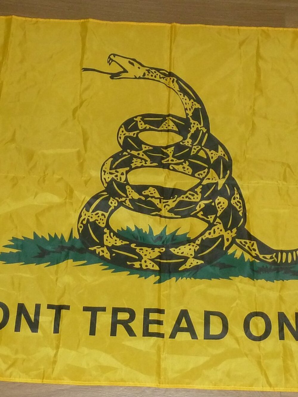 3x5 Foot Don't Tread on Me Flag Polyester Double Sided Snake Flag